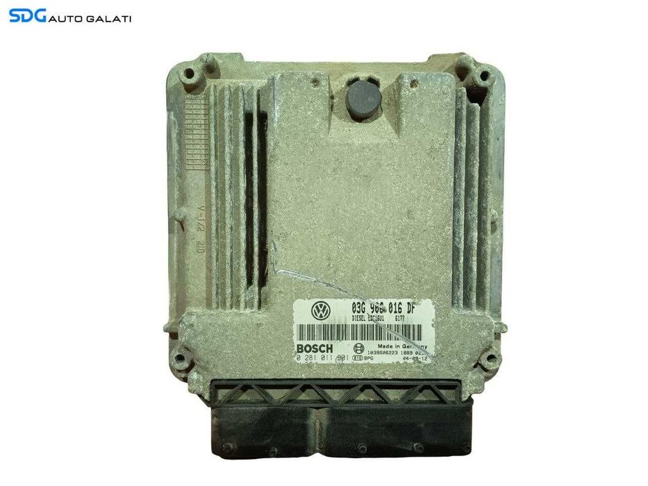 Kit Pornire ECU Calculator Motor Ceas Ceasuri Bord Chei Cheie CIP Imobilizator Volkswagen Golf 5 Plus 1.9 TDI BKC 2004 - 2008 Cod 03G906016DF 0281011901 [LS0425] [LS0426]