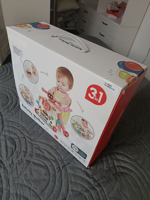 3-в-1 проходилка/активити уокър (activity walker) за бебе