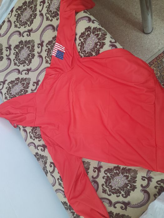 Красный худи(толстовка)