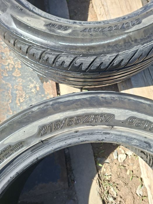 Летние шины на 17