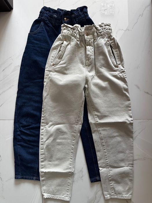 Дамски дънки тип baggy ZARA