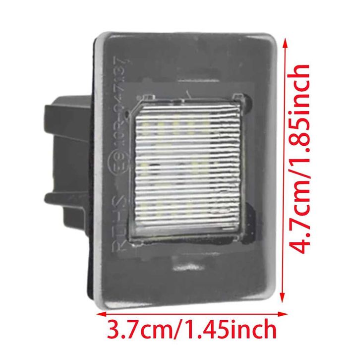 LED плафони заден регистрационен номер Mercedes W166 w218 w117 w176