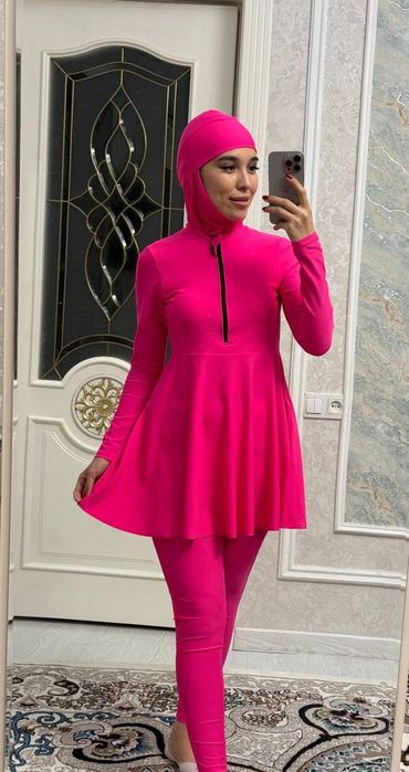 Kupalnik burkini, hijob uchun. Гидрокостюм, буркини