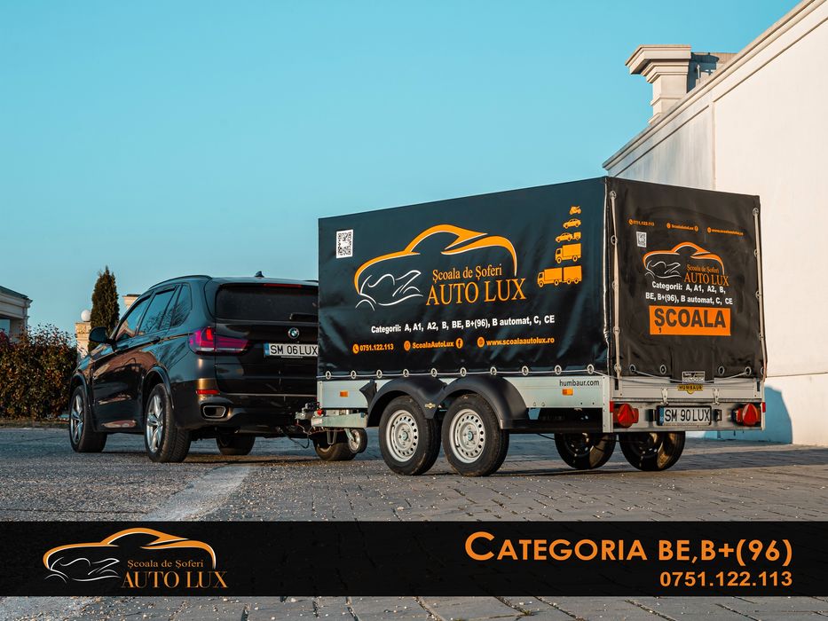 Scoala de soferi AUTO LUX /Cat. A, A2, A1, B, BE, C, CE, D / Satu Mare