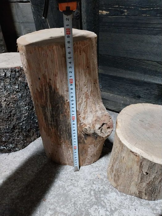 Дъбови трупчета за разсичане на кокали и месо