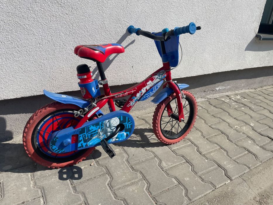 Bicicleta Spiderman pentru copii  + Trotineta