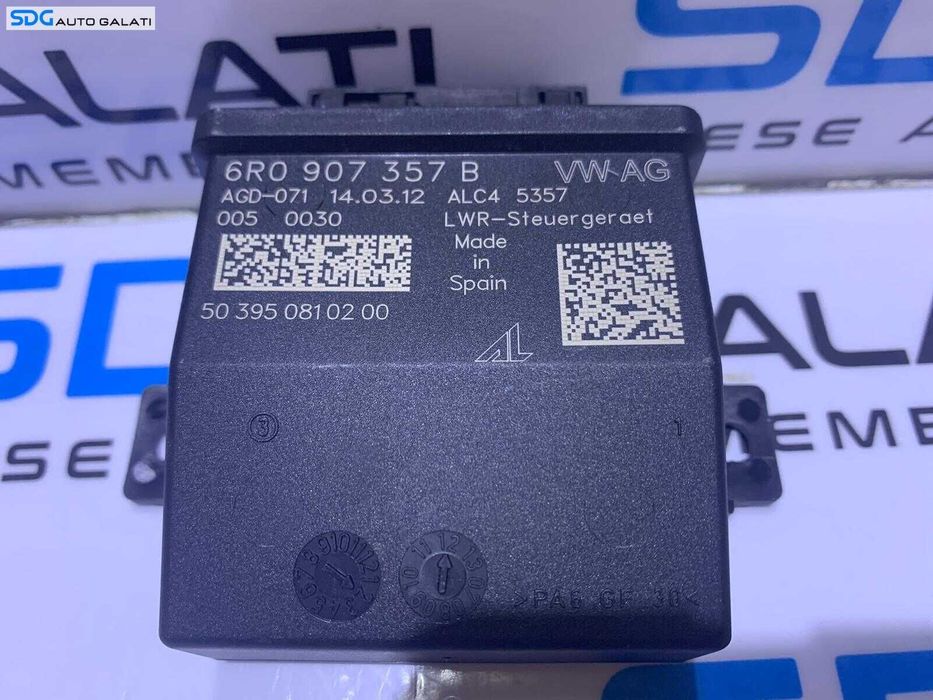 Unitate Modul Calculator Control Cornering Faruri Lumini Xenon Volkswagen CC 2012 - 2017 Cod 6R0907357B [B2967]