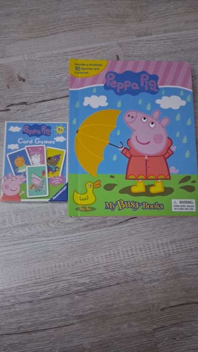 My busy book Peppa Pig si Card games