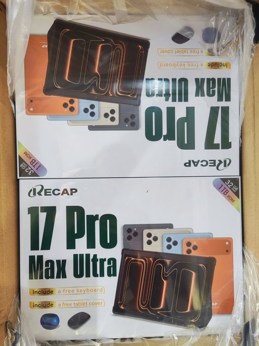 Recap  17 pro max , Komplektida Klaviatura mishka kolonka zaryadnik