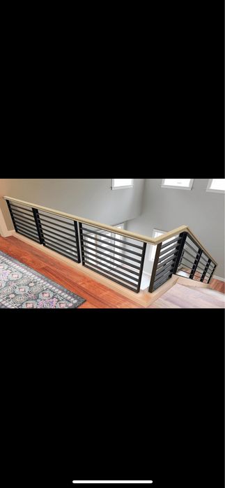 Riflaj metalic,balustrade,balcoane,porți, Scări,trepte f