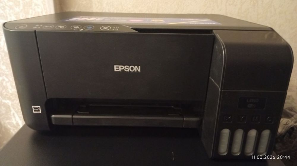 Принтер Epson l3150 цветной струйный