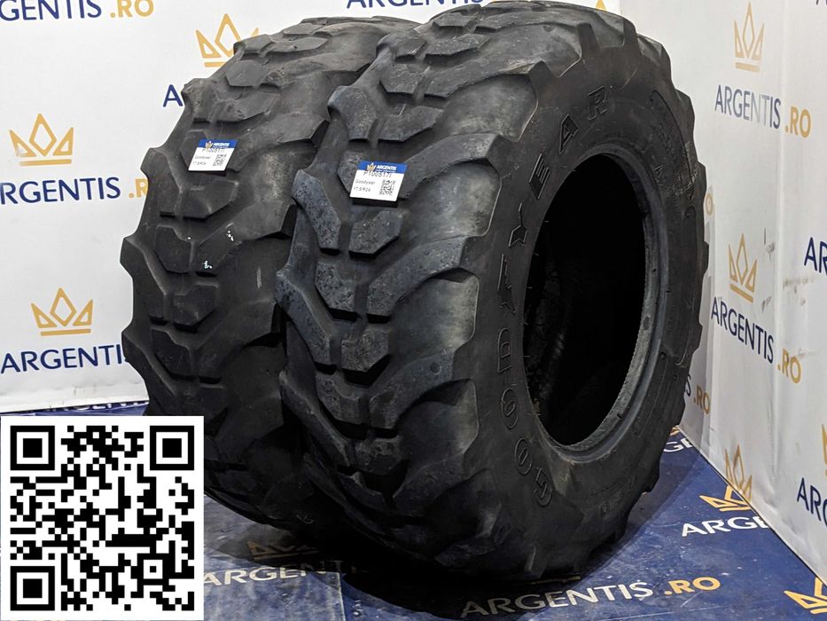 Pereche 2 anvelope 17.5/R24 (460/70/R24) Goodyear (cod P100517I)
