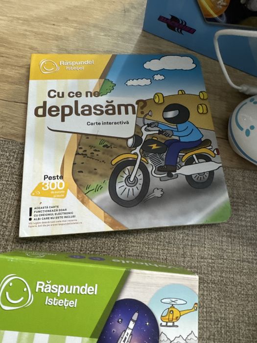 Vand raspundel istetel creion +carti+jocuri de memorie