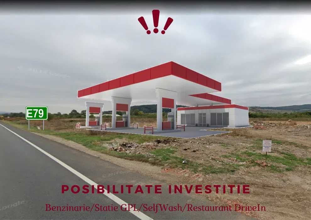 Vând teren intravilan – Hub Electric / PECO / GPL /SelfWash / Drive-In