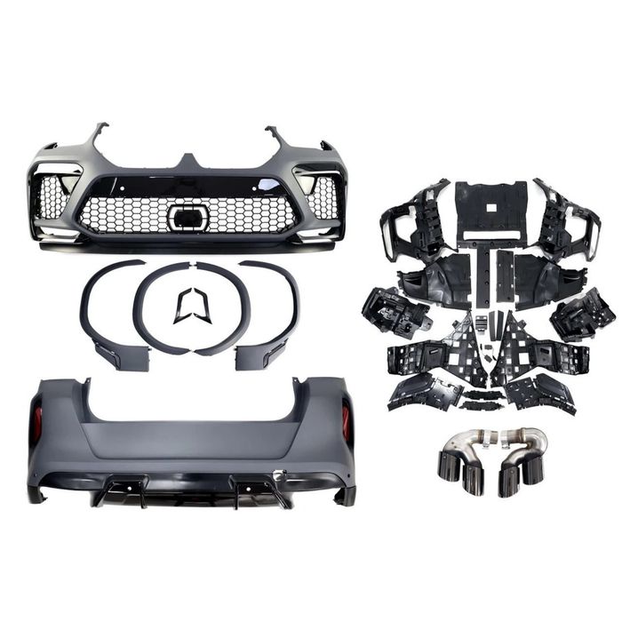 Pachet exterior complet conversie BodyKit   BMW X6 G06 in X6M F96 2019-2023