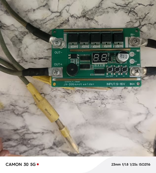 Аппарат точечной сварки 18650