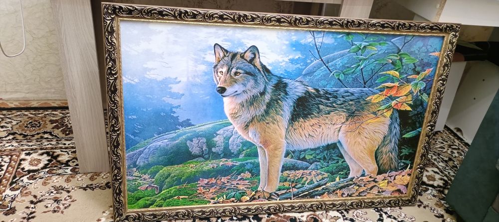 Картина Одинокий волк