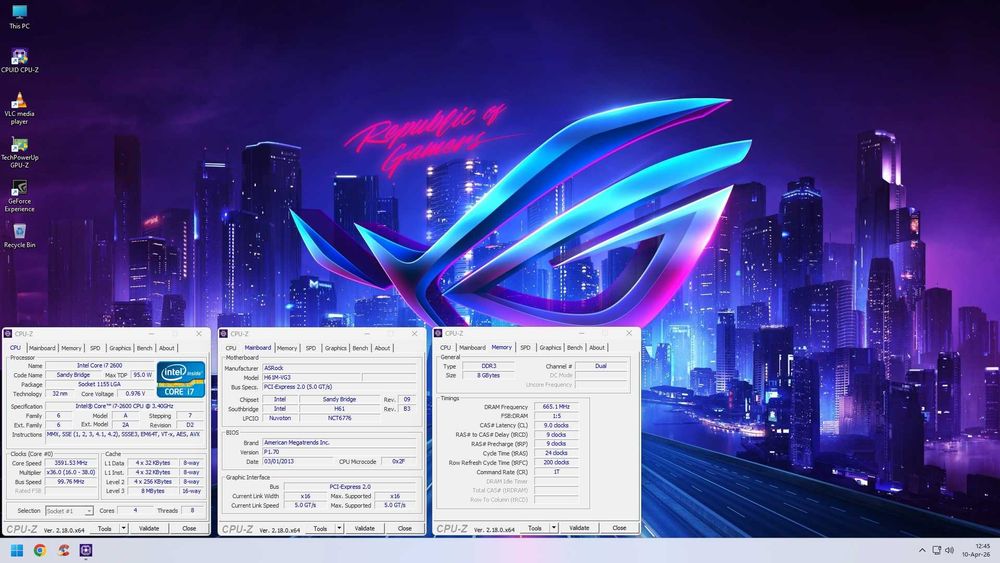 KIT i7-2600+Placa H61M-VG3+8GB+Cooler+Shield !! CA NOU !! la 250lei