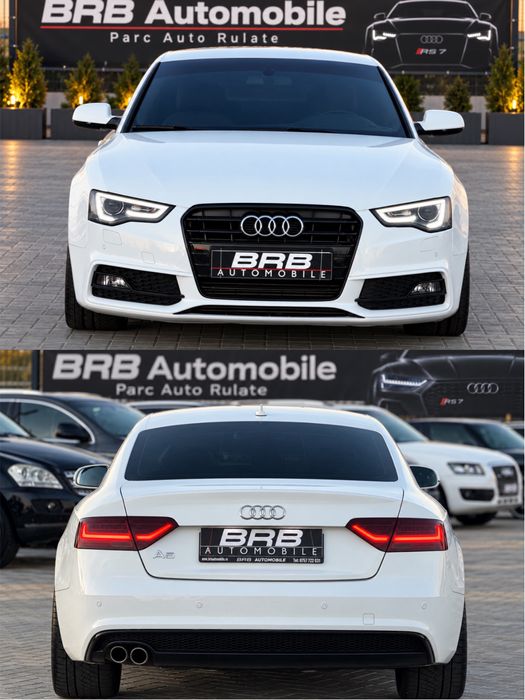• Audi A5 Coupe Facelift 2013 • 3 x S-line / 2.0 Diesel 177 cp - Automat / PARC AUTO • RATE • Garanție •
