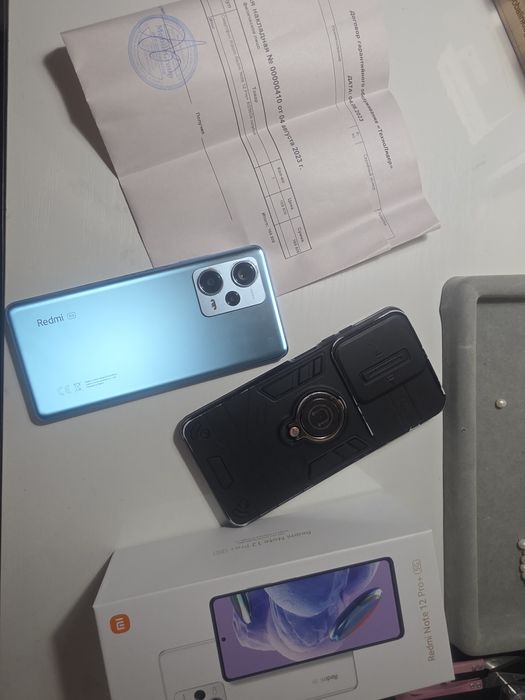 Redmi 12 pro+5g, синий