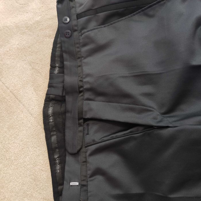 Costum de nuntă/botez bărbati negru cu vesta