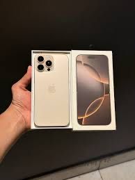 Iphone 16 pro max 256