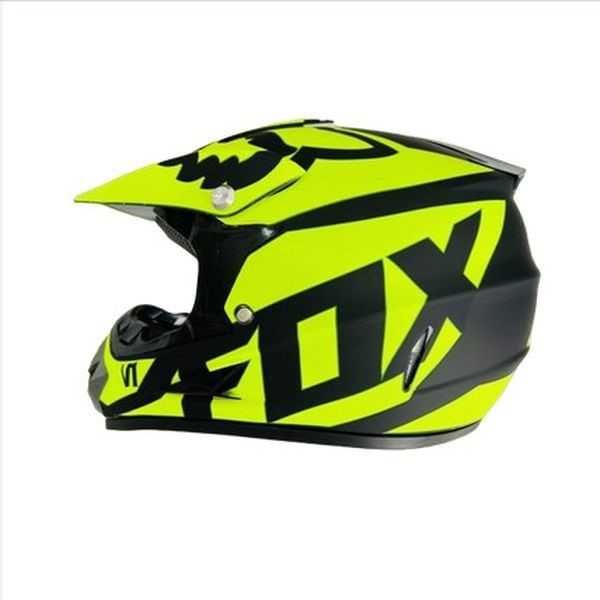 Детска каска за мотор Automat, Кросова, 0111, S, M и L размер, Неон