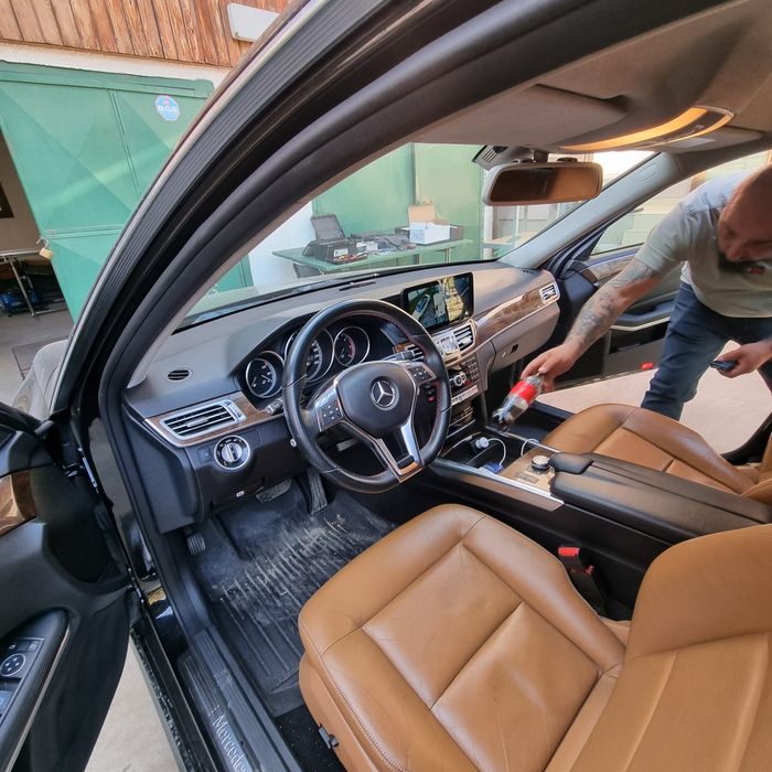 Navigatie android Mercedes E Class W212 Carplay Waze YouTube