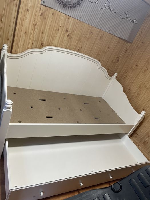 Pat copii lemn masiv