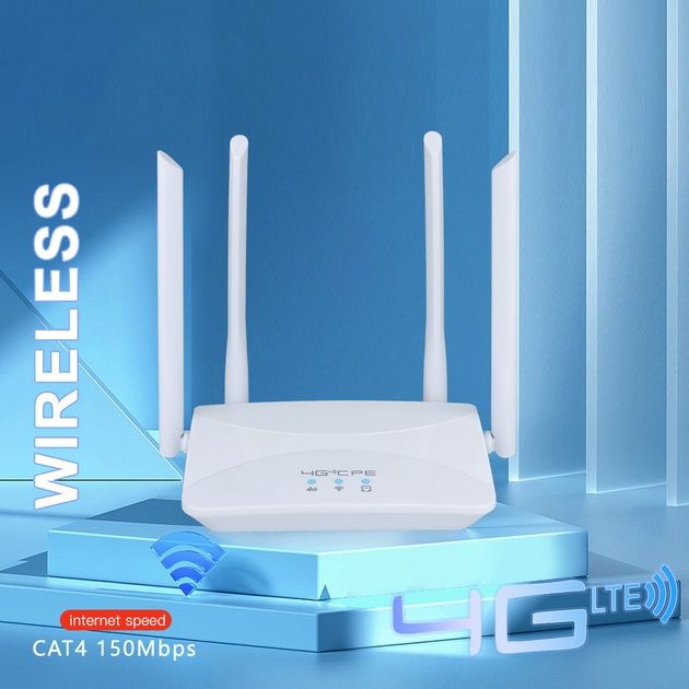 Wi-Fi роутер 4G CPE CPF912 со встроенным 4G модемом, microUSB