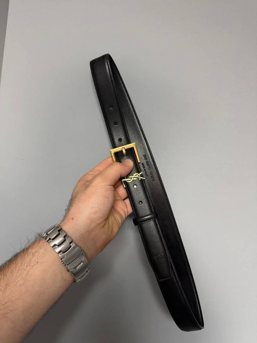 Колан естествена кожа YSL