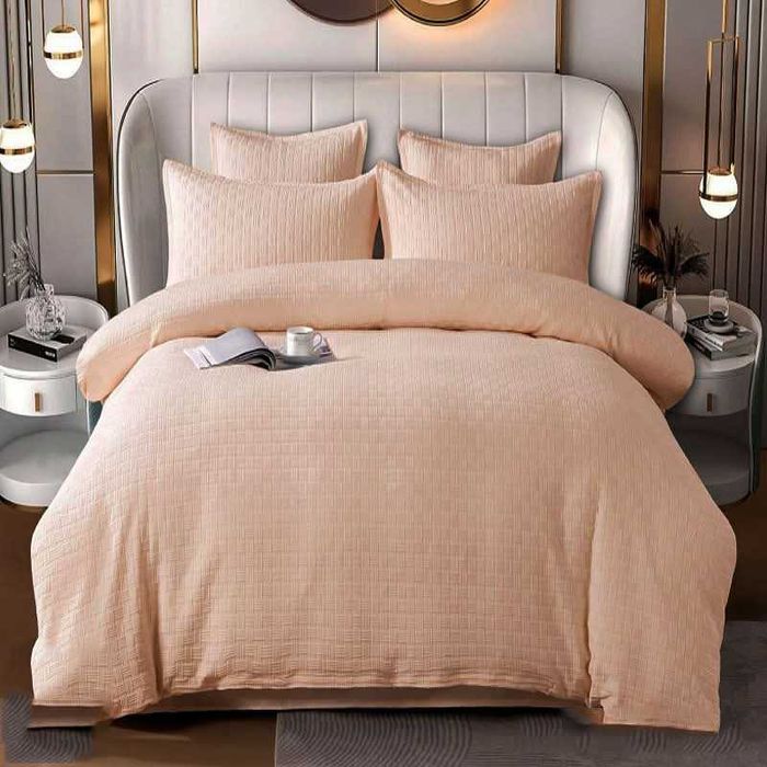 Луксозен комплект с драперия от 100% памук