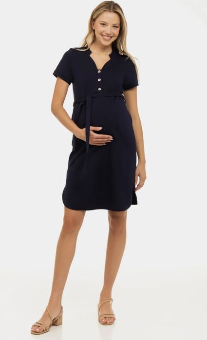 Памучна рокля за бременни и кърмещи Soonmamma