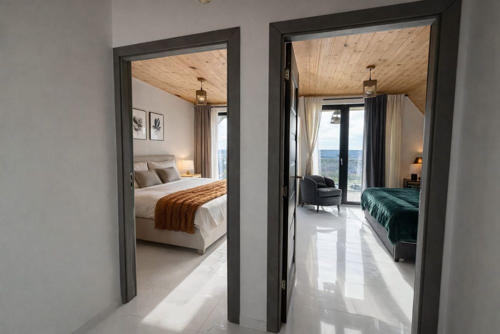 Cazare Tip-A frame 2/12 persoane ciubăr/saună