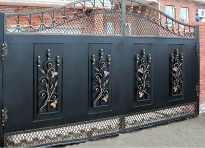 Профессиональная покраска ворот, заборов и еврозаборов, перил и т.д.