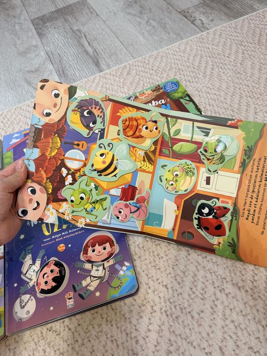 Детские развивающие книги.