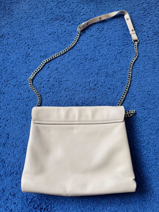 Чанта Zara естествена кожа