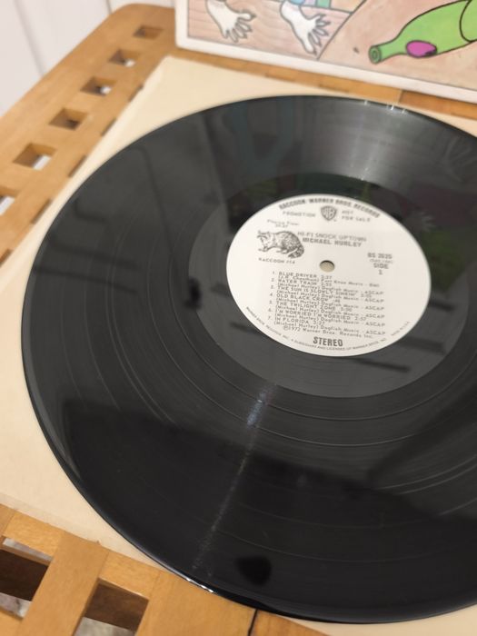 1972 Michael Hurley - Hi Fi Snock Uptown / Racoon / Warner Bros. records / promo vinil foarte rar