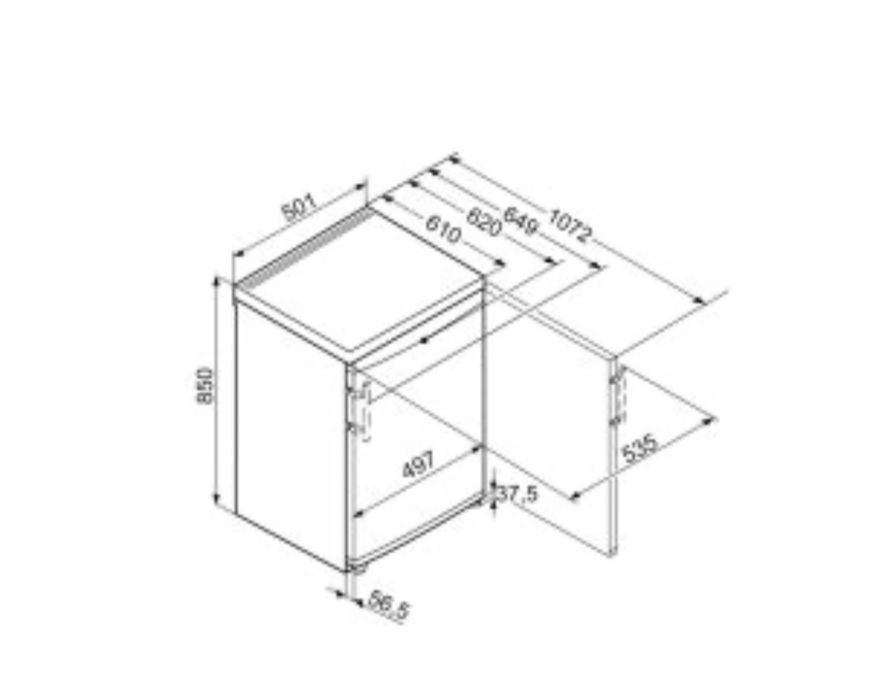 Хладилник Liebherr Tb1400 185 см.