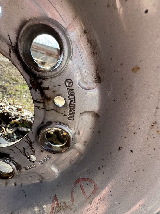 Железные диски на Спринтер 906-907