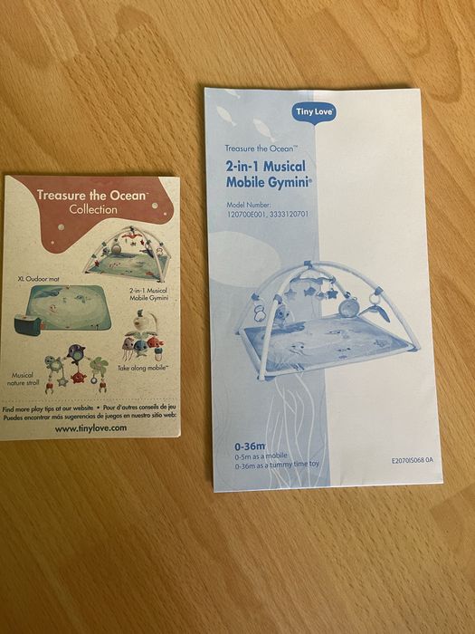 Активна гимнастика “Морско дъно” на Tiny Love