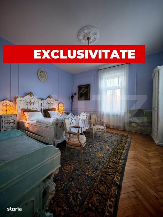 Cladire istorica, apartament 2 dormitoare, decomandat, zona Sinaia