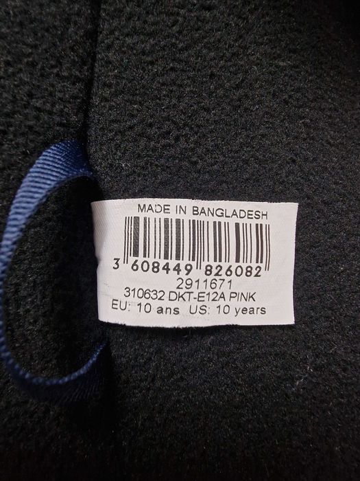 Combinezon de schi si manusi Wedze (copii 10 ani)