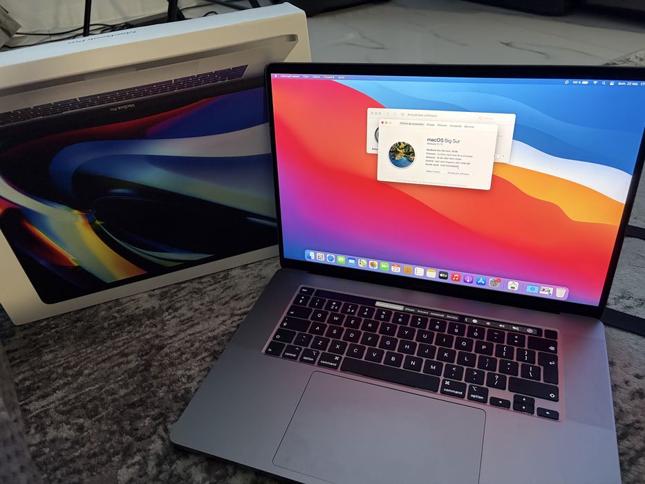 MacBook Pro 16" i9 | 1TB SSD | Ca NOU (24 cicluri baterie) Full Box