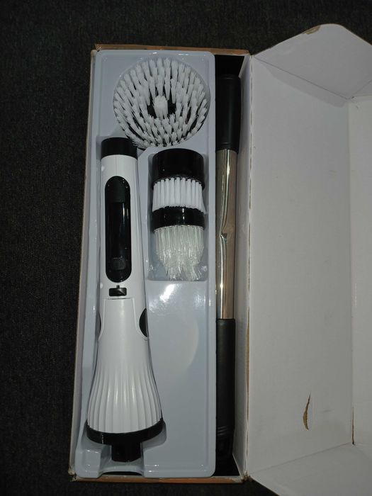 Perie electrica curatare Leebein, 8 capete, maner lung