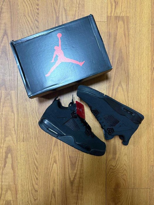 #PREDARE PERSONALA# Nike Air Jordan 4 Black Cat Editie Limitata NOU