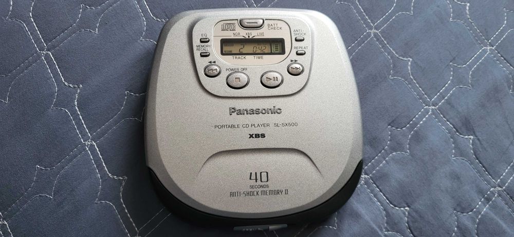 Panasonic CD Player Portabil SL-SX500  Anti Soc fuctional