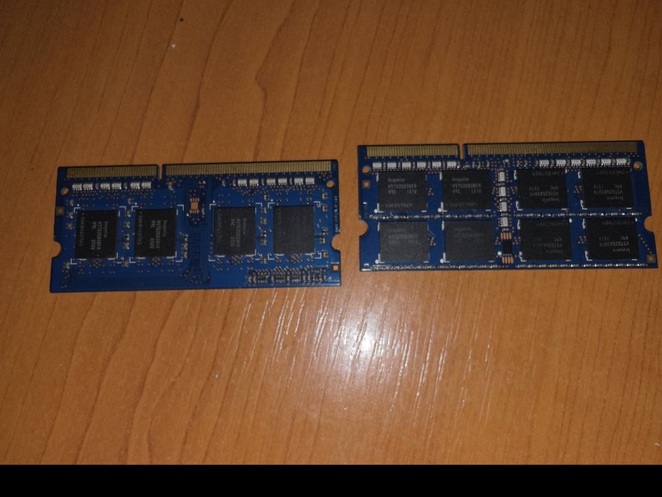 Vând set 6GB RAM Laptop DDR3 - SK Hynix (4GB + 2GB) 1333MHz
