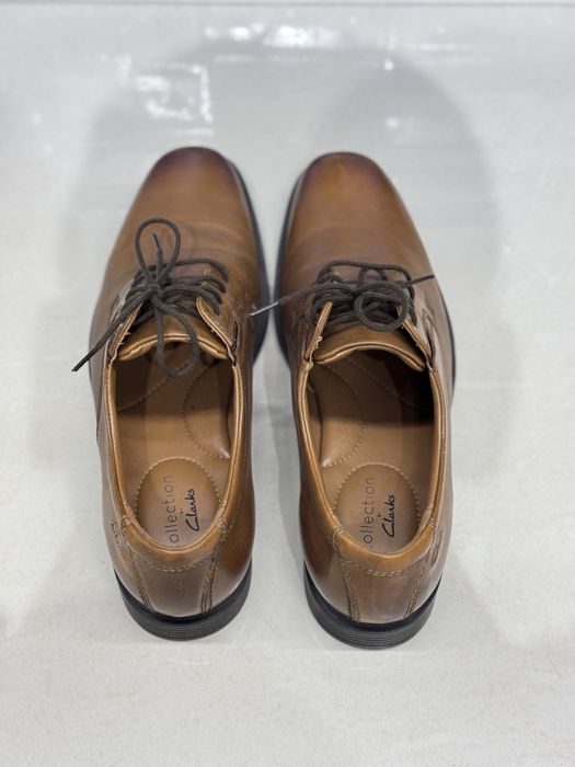 Туфли кожаные коричневые