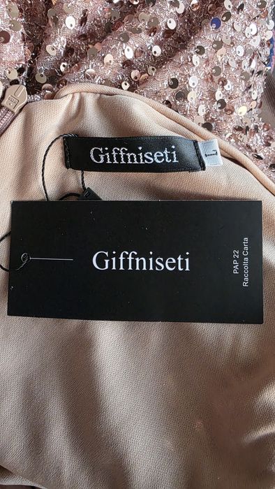 Вечерна парти рокля с пайети